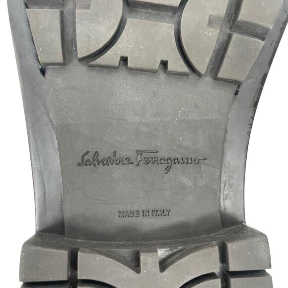 Salvatore Ferragamo Master Gancini Bit Suede Loafer Brown Size 10EE/ US 11 - Picture 12 of 15